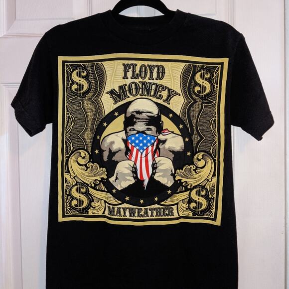 Floyd Money Mayweather Black Cotton Shirt S - Picture 2 of 4